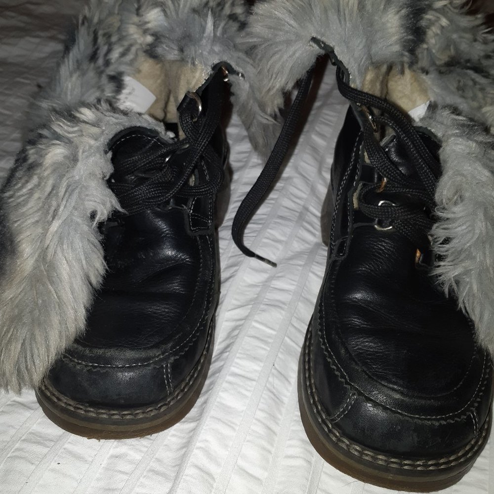 NATURALIZER leather winter boots